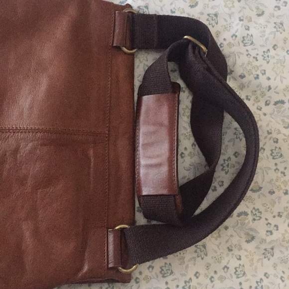 Italian high end leather crossbody bag - Picture 8 of 8